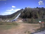 Archiv Foto Webcam Winterberg: Blick vom Quick Jet zur Sprungschanze 11:00
