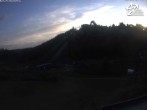Archiv Foto Webcam Winterberg: Blick vom Quick Jet zur Sprungschanze 05:00