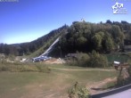Archiv Foto Webcam Winterberg: Blick vom Quick Jet zur Sprungschanze 09:00