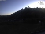Archiv Foto Webcam Winterberg: Blick vom Quick Jet zur Sprungschanze 05:00