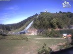 Archiv Foto Webcam Winterberg: Blick vom Quick Jet zur Sprungschanze 14:00
