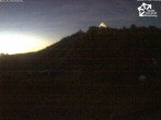 Archiv Foto Webcam Winterberg: Blick vom Quick Jet zur Sprungschanze 21:00