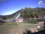 Archiv Foto Webcam Winterberg: Blick vom Quick Jet zur Sprungschanze 13:00