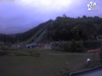 Archiv Foto Webcam Winterberg: Blick vom Quick Jet zur Sprungschanze 05:00
