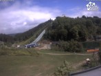 Archiv Foto Webcam Winterberg: Blick vom Quick Jet zur Sprungschanze 11:00