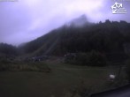 Archiv Foto Webcam Winterberg: Blick vom Quick Jet zur Sprungschanze 05:00