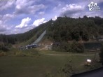 Archiv Foto Webcam Winterberg: Blick vom Quick Jet zur Sprungschanze 13:00