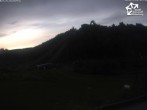 Archiv Foto Webcam Winterberg: Blick vom Quick Jet zur Sprungschanze 19:00