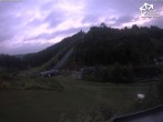 Archiv Foto Webcam Winterberg: Blick vom Quick Jet zur Sprungschanze 05:00