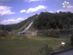 Archiv Foto Webcam Winterberg: Blick vom Quick Jet zur Sprungschanze 13:00