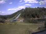 Archiv Foto Webcam Winterberg: Blick vom Quick Jet zur Sprungschanze 13:00