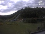 Archiv Foto Webcam Winterberg: Blick vom Quick Jet zur Sprungschanze 06:00
