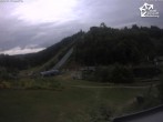 Archiv Foto Webcam Winterberg: Blick vom Quick Jet zur Sprungschanze 09:00