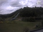 Archiv Foto Webcam Winterberg: Blick vom Quick Jet zur Sprungschanze 13:00