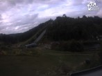 Archiv Foto Webcam Winterberg: Blick vom Quick Jet zur Sprungschanze 17:00