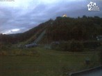 Archiv Foto Webcam Winterberg: Blick vom Quick Jet zur Sprungschanze 21:00