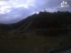 Archiv Foto Webcam Winterberg: Blick vom Quick Jet zur Sprungschanze 21:00
