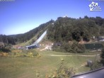 Archiv Foto Webcam Winterberg: Blick vom Quick Jet zur Sprungschanze 13:00