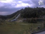 Archiv Foto Webcam Winterberg: Blick vom Quick Jet zur Sprungschanze 17:00