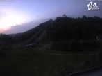 Archiv Foto Webcam Winterberg: Blick vom Quick Jet zur Sprungschanze 21:00