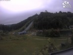 Archiv Foto Webcam Winterberg: Blick vom Quick Jet zur Sprungschanze 13:00