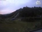 Archiv Foto Webcam Winterberg: Blick vom Quick Jet zur Sprungschanze 21:00