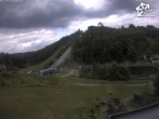 Archiv Foto Webcam Winterberg: Blick vom Quick Jet zur Sprungschanze 13:00