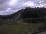 Archiv Foto Webcam Winterberg: Blick vom Quick Jet zur Sprungschanze 13:00