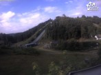 Archiv Foto Webcam Winterberg: Blick vom Quick Jet zur Sprungschanze 17:00