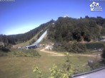 Archiv Foto Webcam Winterberg: Blick vom Quick Jet zur Sprungschanze 13:00