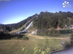 Archiv Foto Webcam Winterberg: Blick vom Quick Jet zur Sprungschanze 15:00