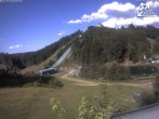 Archiv Foto Webcam Winterberg: Blick vom Quick Jet zur Sprungschanze 15:00