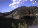 Archiv Foto Webcam Winterberg: Blick vom Quick Jet zur Sprungschanze 17:00