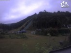Archiv Foto Webcam Winterberg: Blick vom Quick Jet zur Sprungschanze 05:00