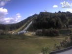 Archiv Foto Webcam Winterberg: Blick vom Quick Jet zur Sprungschanze 09:00