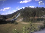 Archiv Foto Webcam Winterberg: Blick vom Quick Jet zur Sprungschanze 15:00