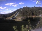 Archiv Foto Webcam Winterberg: Blick vom Quick Jet zur Sprungschanze 17:00