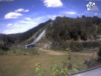 Archiv Foto Webcam Winterberg: Blick vom Quick Jet zur Sprungschanze 13:00