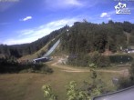 Archiv Foto Webcam Winterberg: Blick vom Quick Jet zur Sprungschanze 15:00