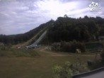 Archiv Foto Webcam Winterberg: Blick vom Quick Jet zur Sprungschanze 09:00