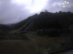 Archiv Foto Webcam Winterberg: Blick vom Quick Jet zur Sprungschanze 05:00