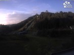Archiv Foto Webcam Winterberg: Blick vom Quick Jet zur Sprungschanze 19:00
