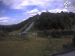 Archiv Foto Webcam Winterberg: Blick vom Quick Jet zur Sprungschanze 13:00