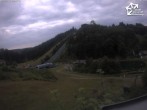 Archiv Foto Webcam Winterberg: Blick vom Quick Jet zur Sprungschanze 17:00