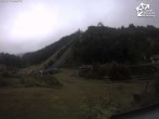 Archiv Foto Webcam Winterberg: Blick vom Quick Jet zur Sprungschanze 05:00