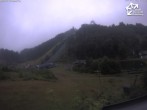 Archiv Foto Webcam Winterberg: Blick vom Quick Jet zur Sprungschanze 06:00