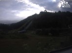 Archiv Foto Webcam Winterberg: Blick vom Quick Jet zur Sprungschanze 05:00