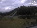 Archiv Foto Webcam Winterberg: Blick vom Quick Jet zur Sprungschanze 09:00