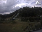 Archiv Foto Webcam Winterberg: Blick vom Quick Jet zur Sprungschanze 13:00