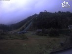 Archiv Foto Webcam Winterberg: Blick vom Quick Jet zur Sprungschanze 05:00